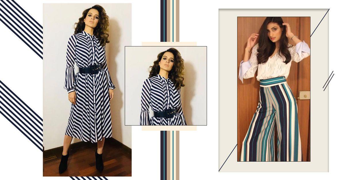 We Thought Stripes Were Over Until We Saw These Bollywood Looks!