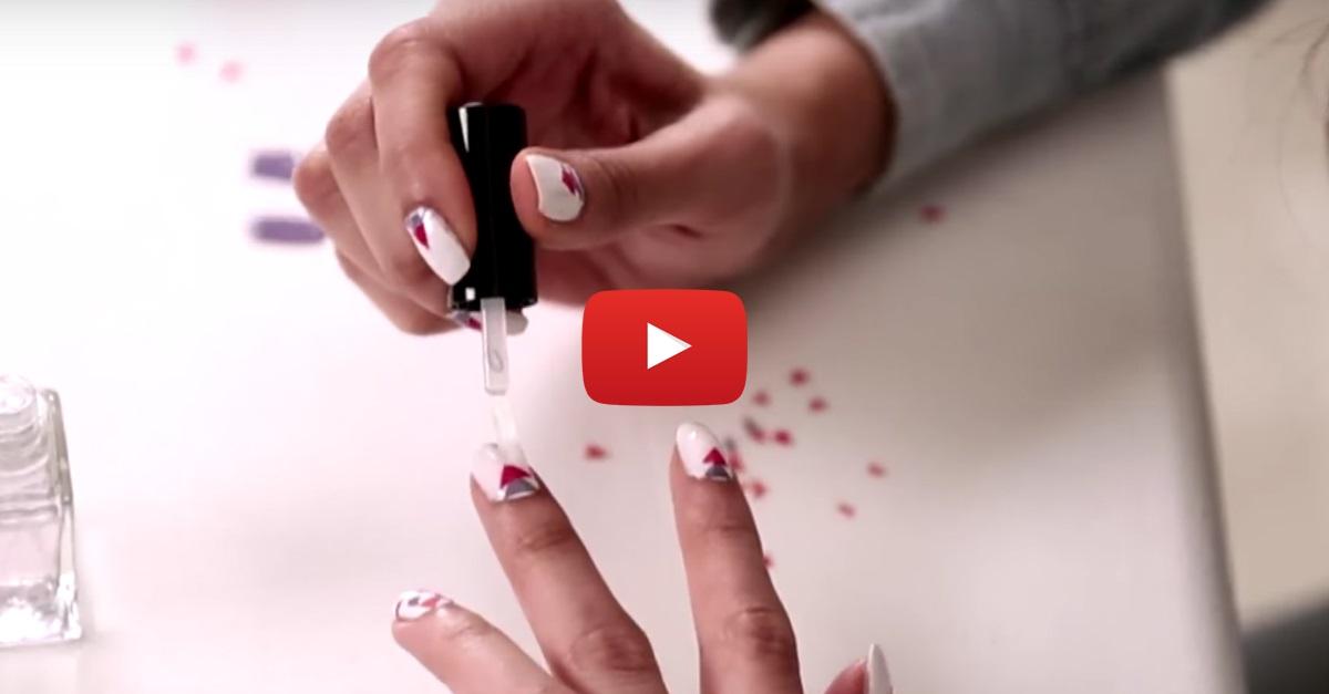 #POPxoDIY: How To Do A Parlour-Style, Applique Manicure At Home