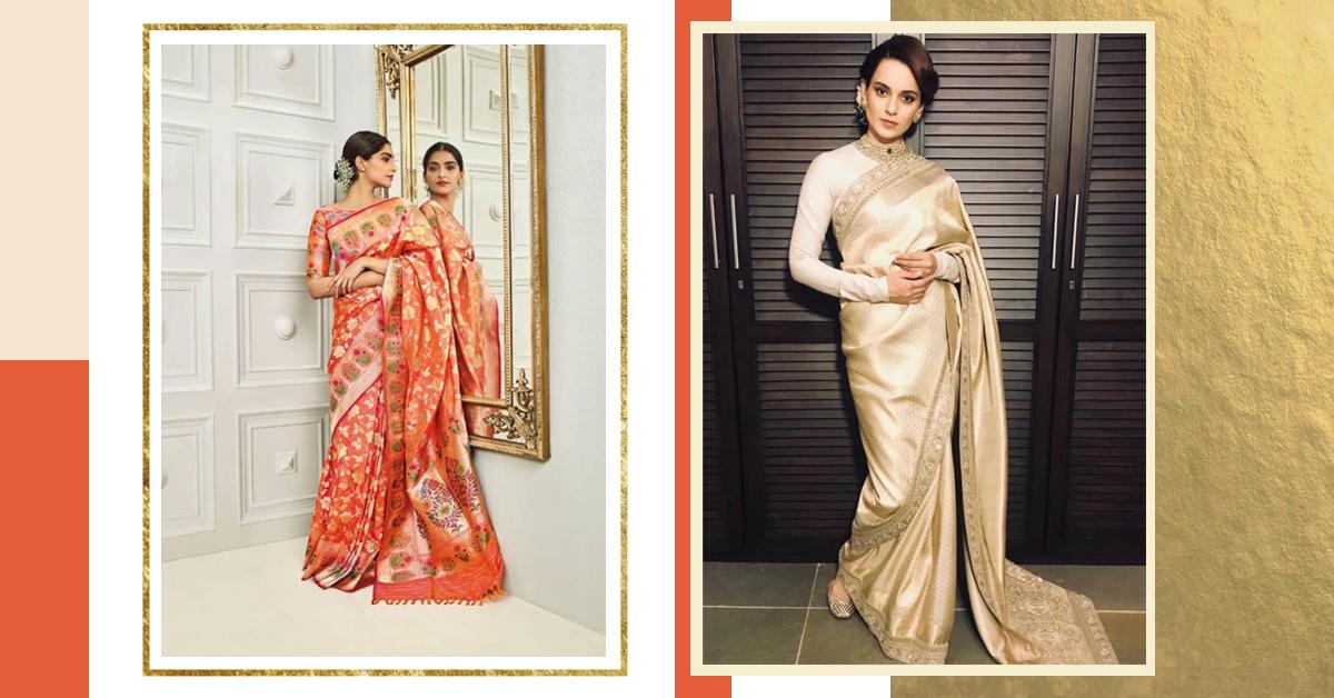 Bollywood Actresses &amp; Their Saree Looks That Stole Our Heart!