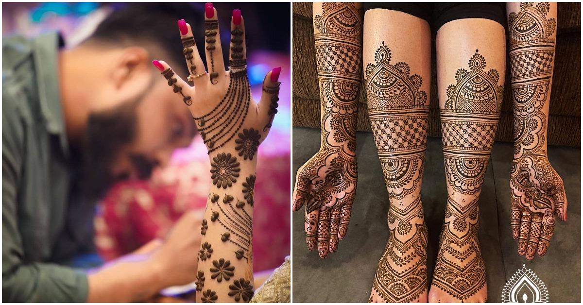 From Minimalist To Over The Top, The Best Mehendi Designs We Spotted On Brides!