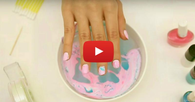 POPxoDIY: How To Perfect Your Water Marble Nail Art!