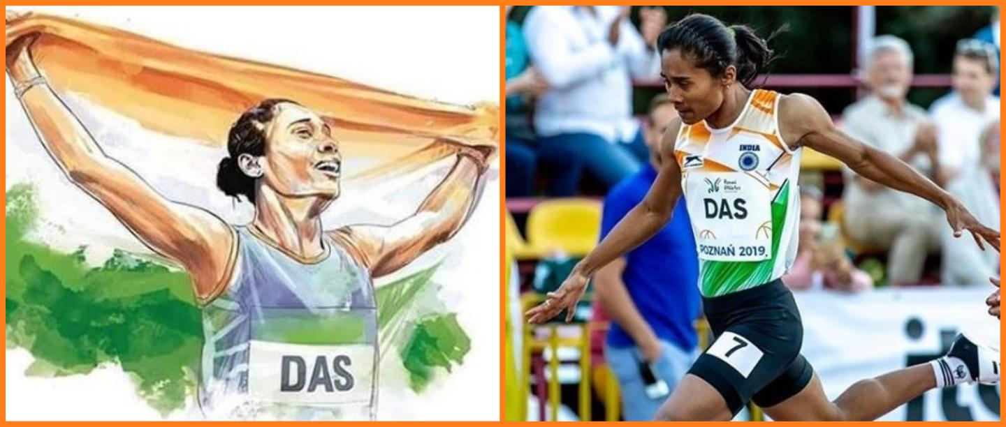 Hima Das Is On A Winning Streak As She Bags Her Sixth Gold Medal In The Czech Republic