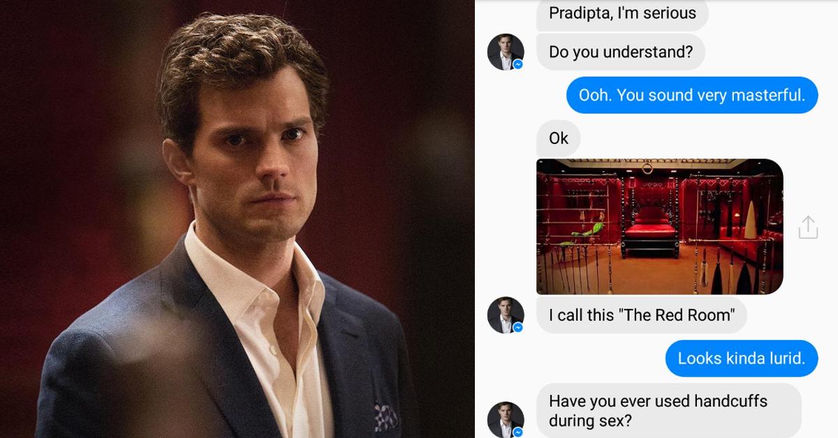 STOP Everything, You Can Now Talk To Christian Grey On Facebook!!