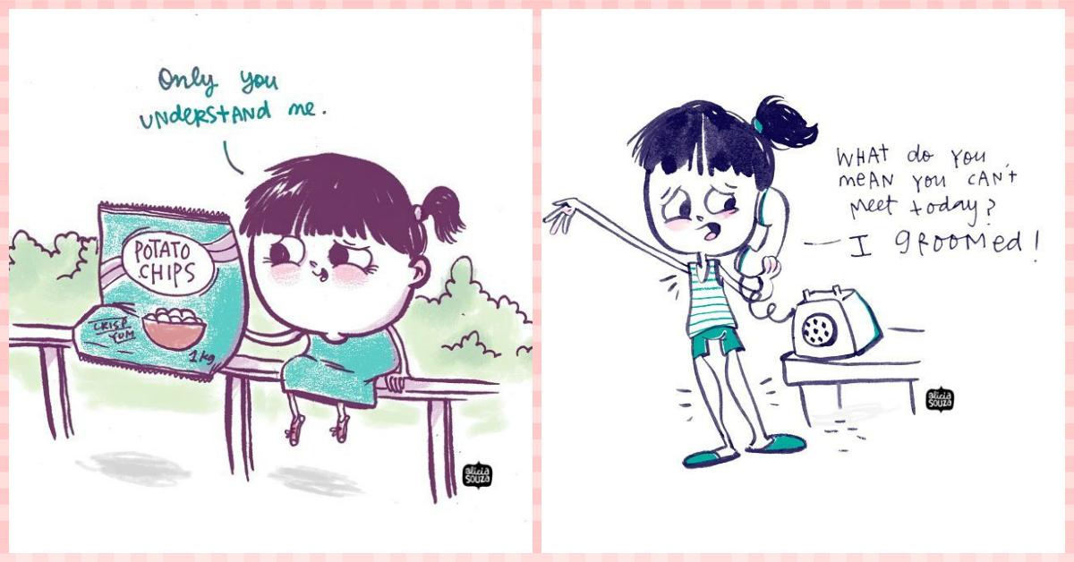 10 Truths Of A Girl&#8217;s Life… In The CUTEST Illustrations!