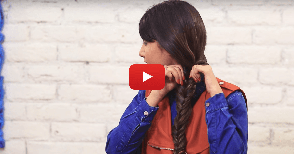 How To Make The Perfect Fishtail Braid In 6 Easy Steps!