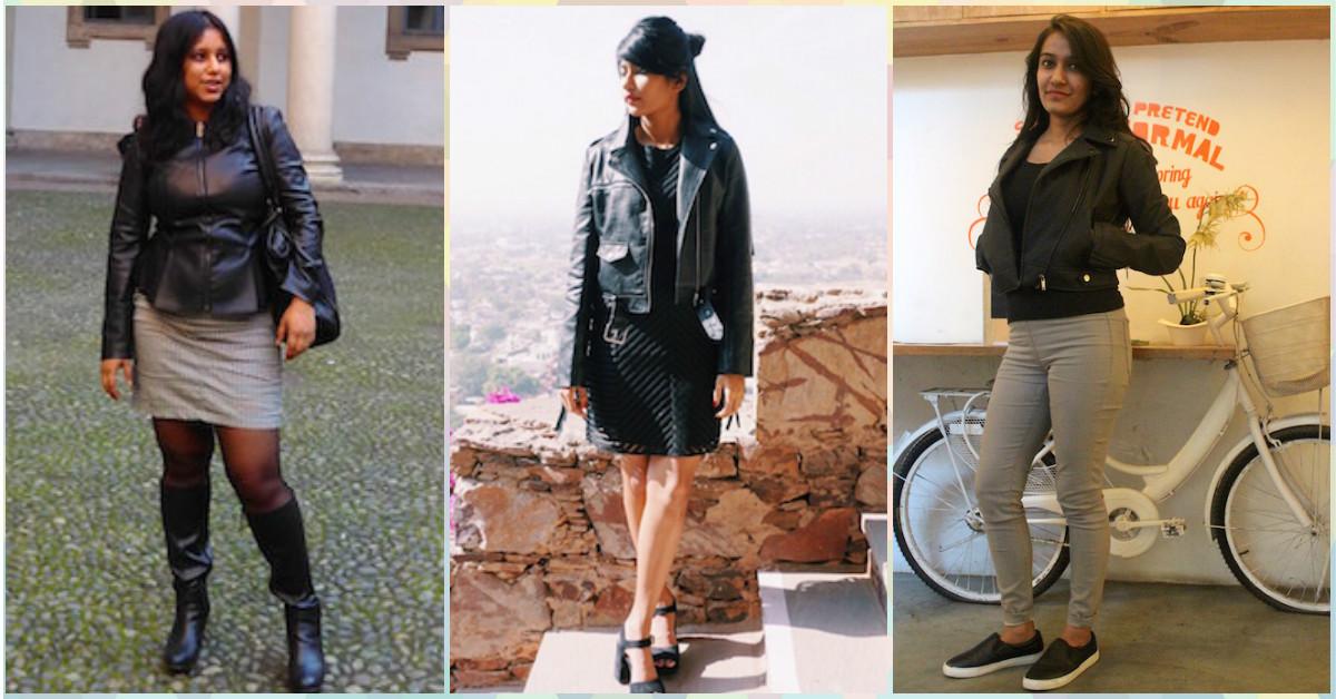 How To Style A Black Leather Jacket For EVERY Occasion!