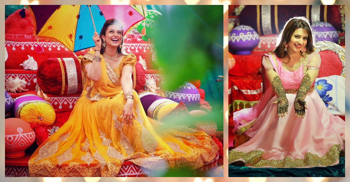 Divyanka Tripathi&#8217;s Mehendi &amp; Haldi Pics Are&#8230; Breathtaking!!
