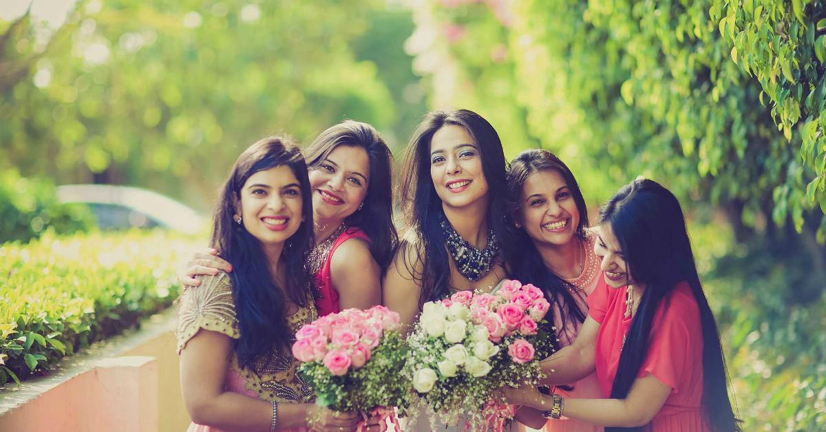 A Shoot With Your BFFs &#8211; The CUTEST Wedding Trend!