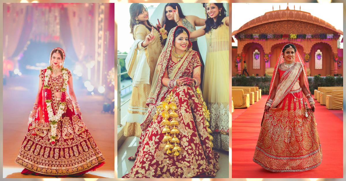 7 Red Lehengas Every Soon-to-be-Bride Will Fall in Love With!