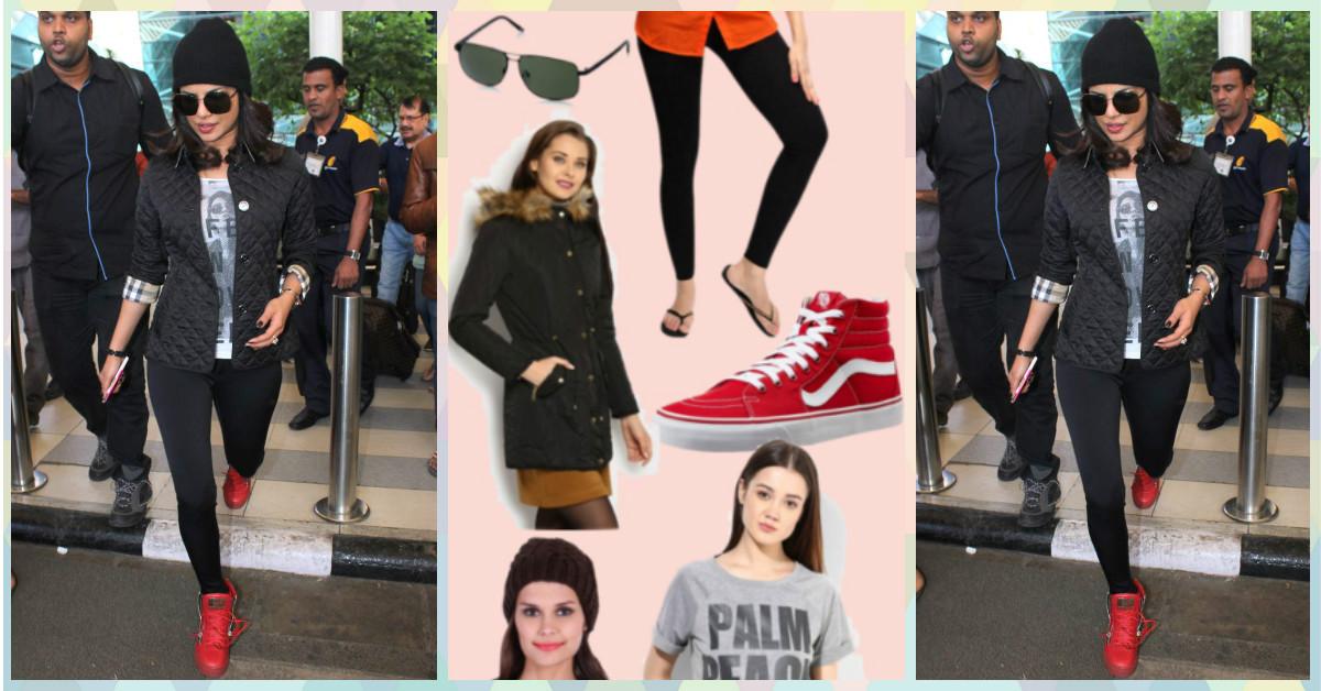 Steal Priyanka’s Fun &amp; Sporty Look For This In-Between Weather!