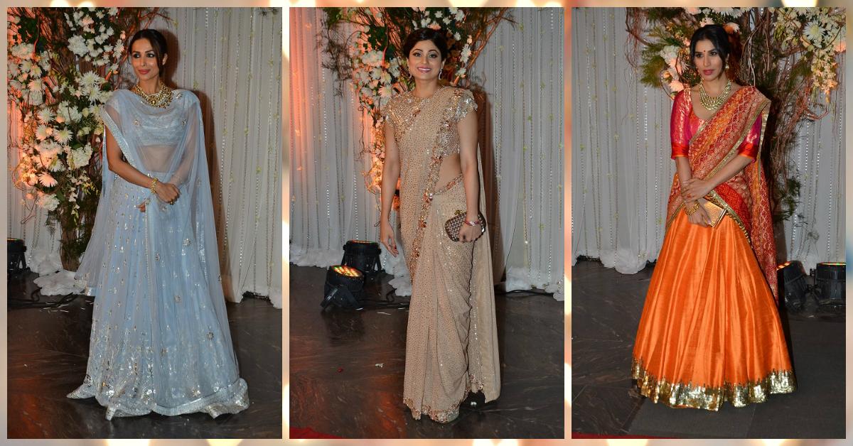 6 Celebs Who Wore AMAZING Outfits To Their Friends’ Weddings!