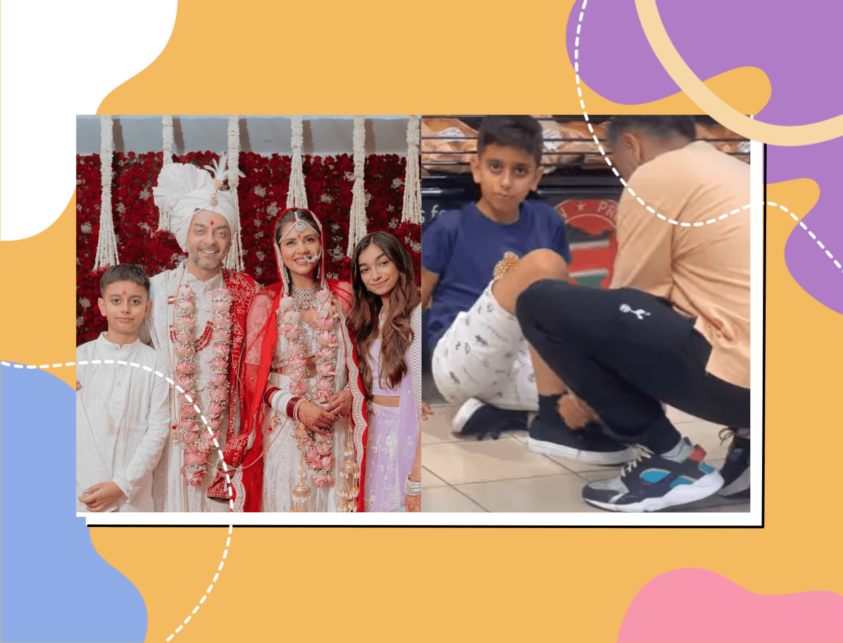 This Video Of Dalljiet Kaur&#8217;s Son With His Stepdad Is Melting Hearts!