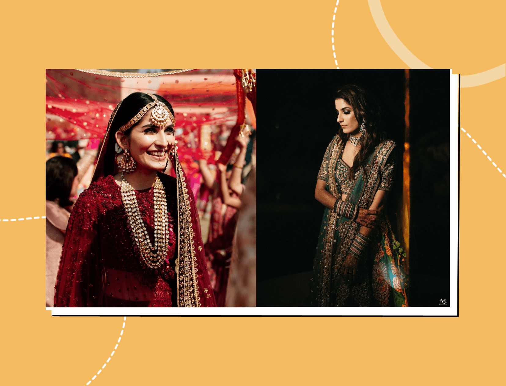 Not One, This Bride Rented Two Sabyasachi Lehengas &amp; We&#8217;re All For It!