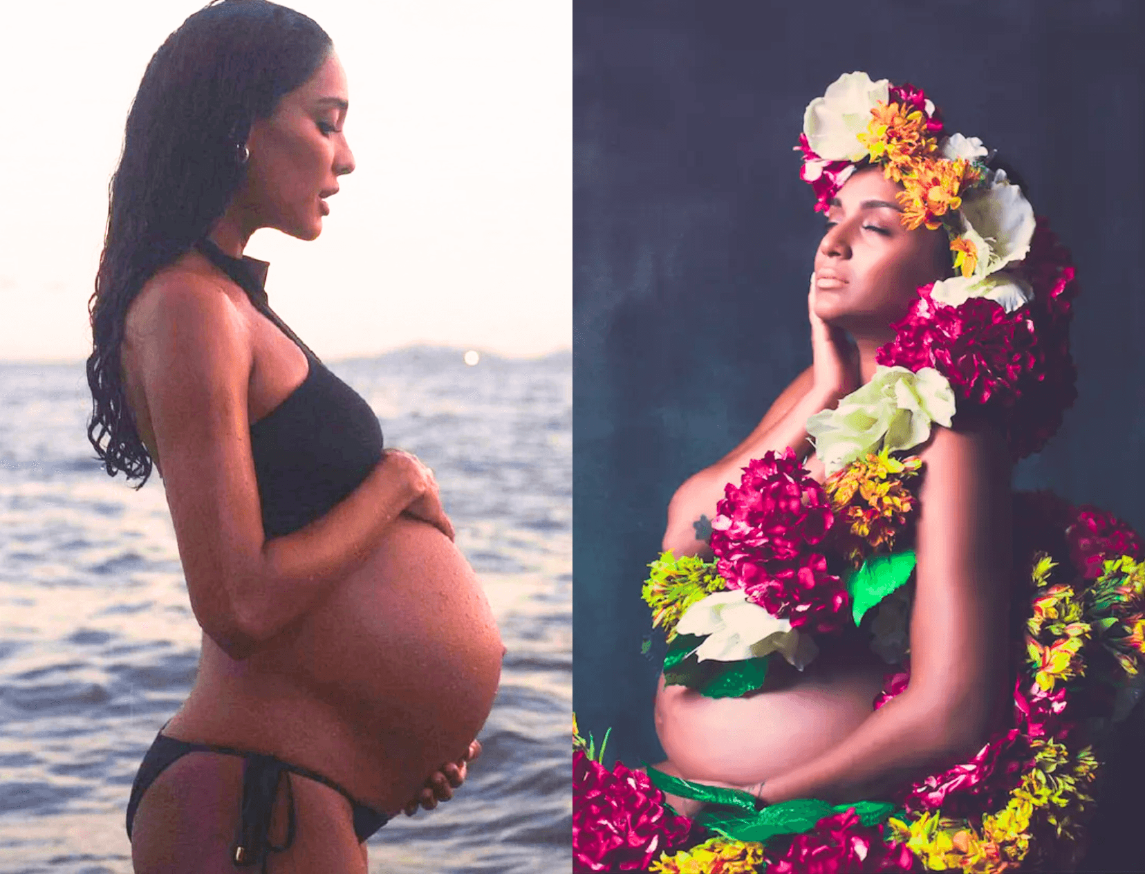 6 Celebs Who Flaunted Their Bare Bumps In Maternity Photoshoots