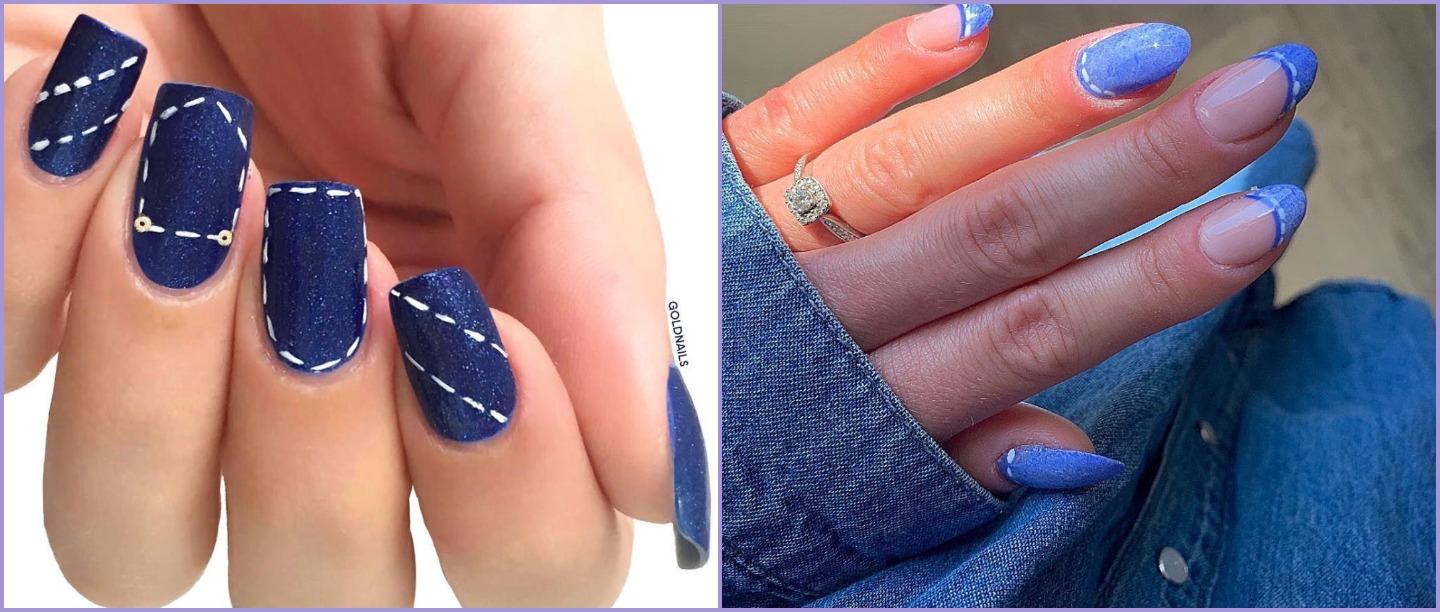Meet Denim Nails, The Latest Trend That&#8217;s All Over Instagram &amp; Soon, Your Hands Too!