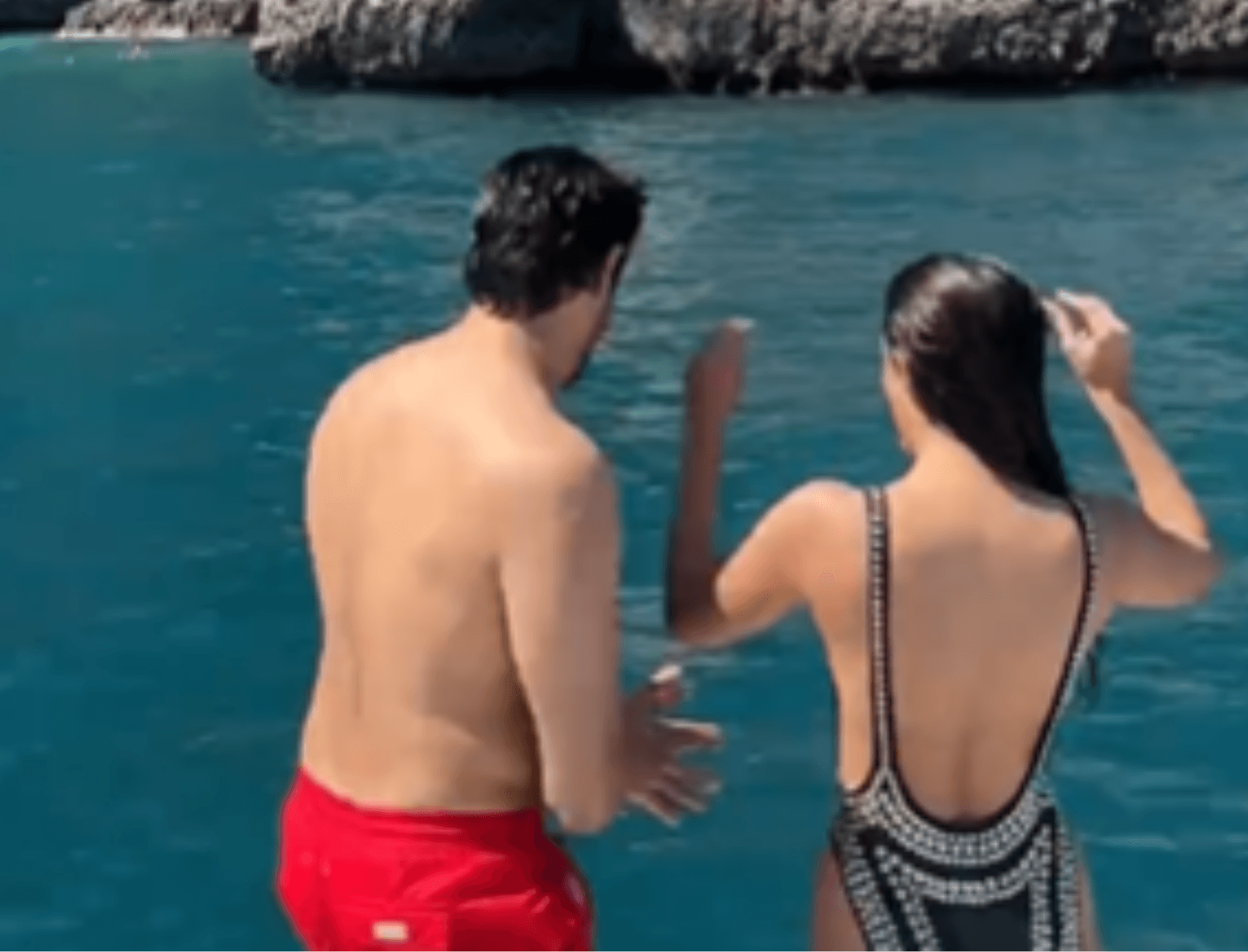 This Video Of Kiara Advani Jumping off A Cliff With Sidharth Is #RelationshipGoals