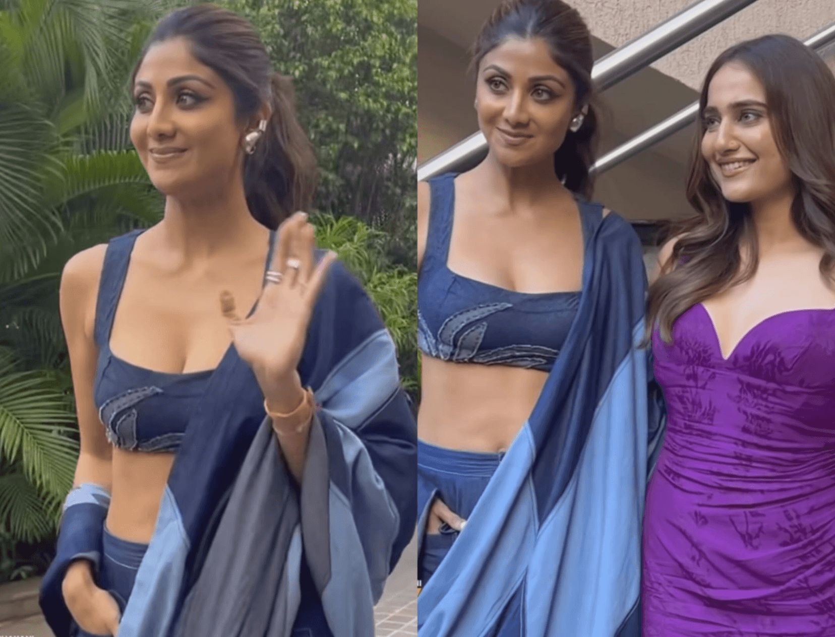 Shilpa Shetty Just Wore A Denim Saree &amp; I Can&#8217;t Wait To Try One Myself!