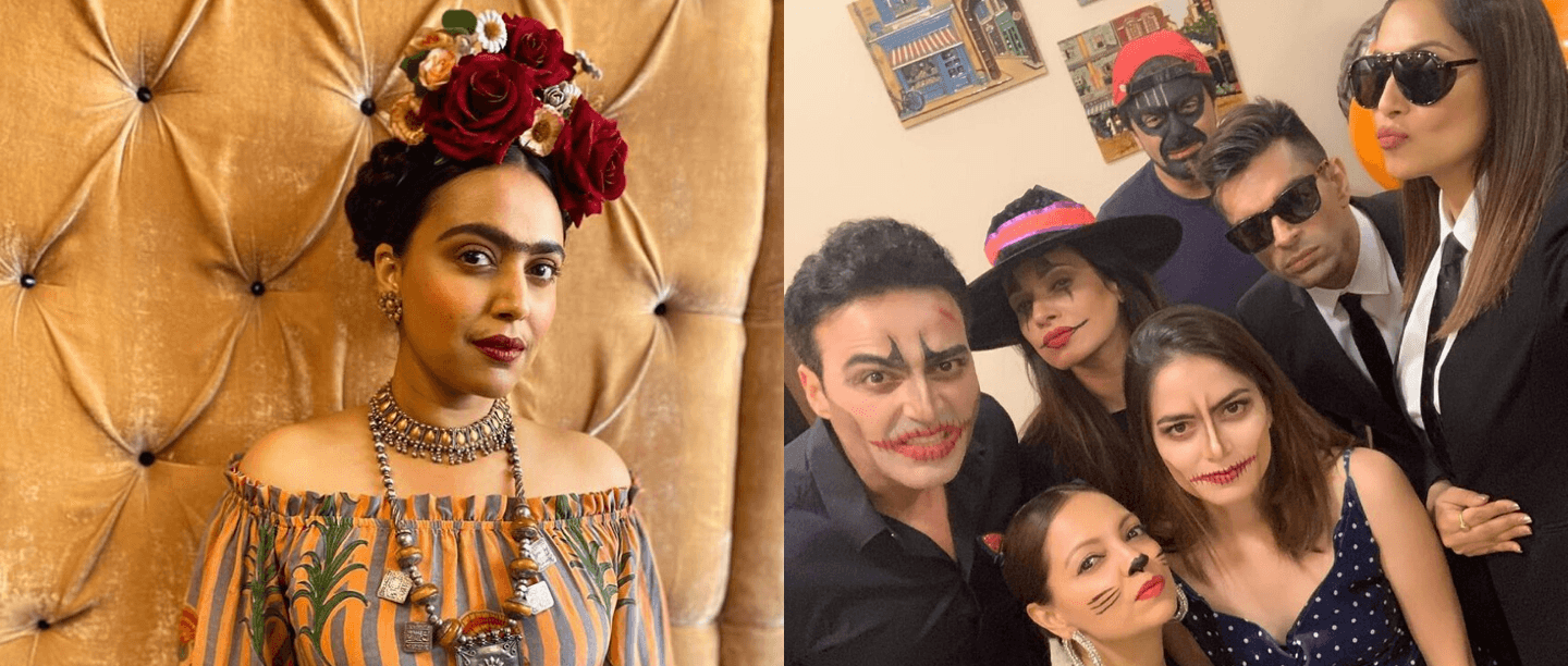 From Frida Kahlo To Sexy Kittens, Here&#8217;s How Bollywood Celebrated Halloween This Year!