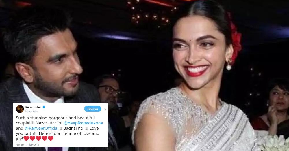 B-Town Wished #DeepVeer On Twitter &amp; They&#8217;re Just As Excited (And Clueless!) As Us