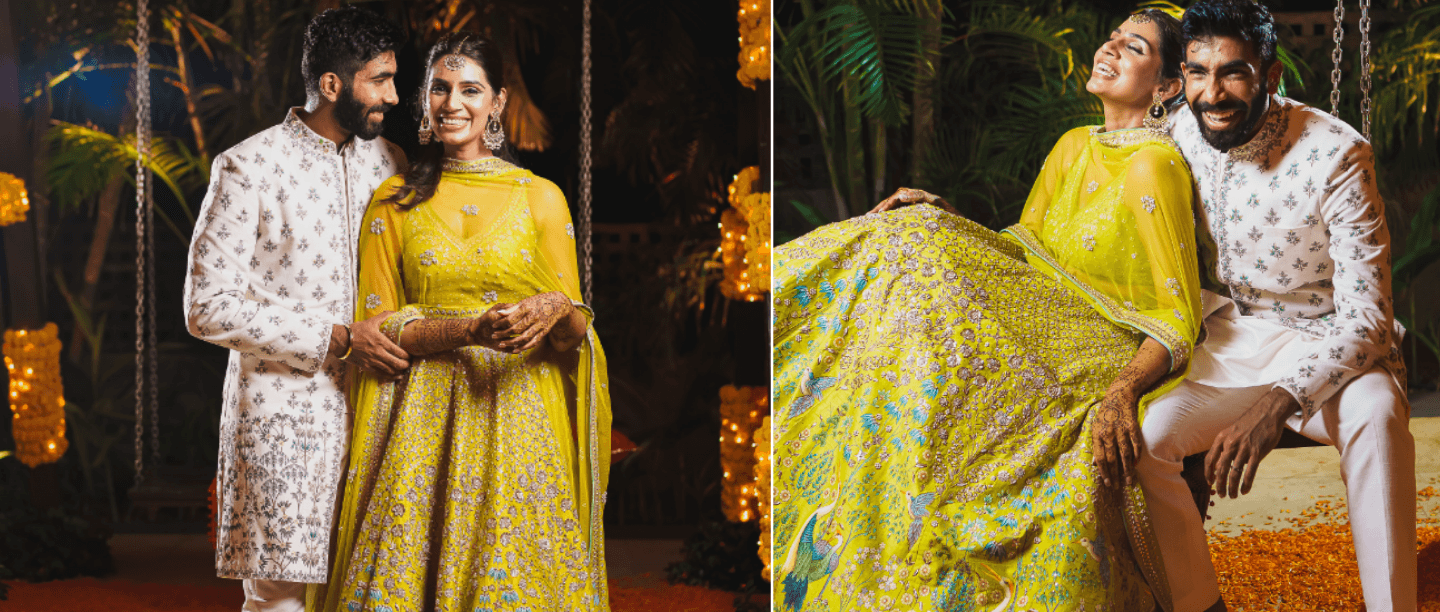 Jasprit Bumrah &amp; Sanjana Ganesan&#8217;s Mehendi Pics Are Out &amp; They&#8217;re Breathtakingly Beautiful