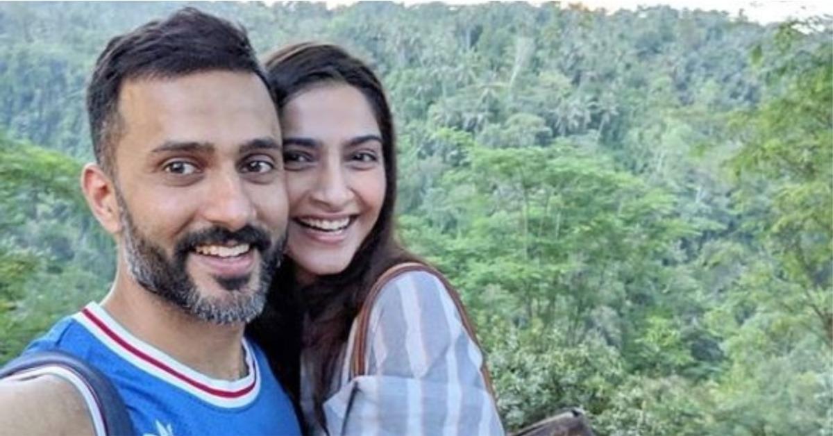 Sonam Is Attending A Wedding In Goa &amp; Hubby Anand Can&#8217;t Stop Gushing Over Her Selfie!