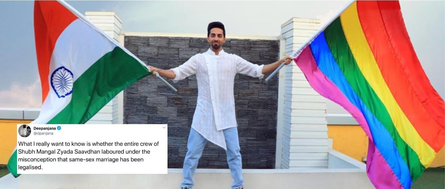 Dear Ayushmann, At Least Learn The Basics Before You Profit Off The LGBTQ+ Community