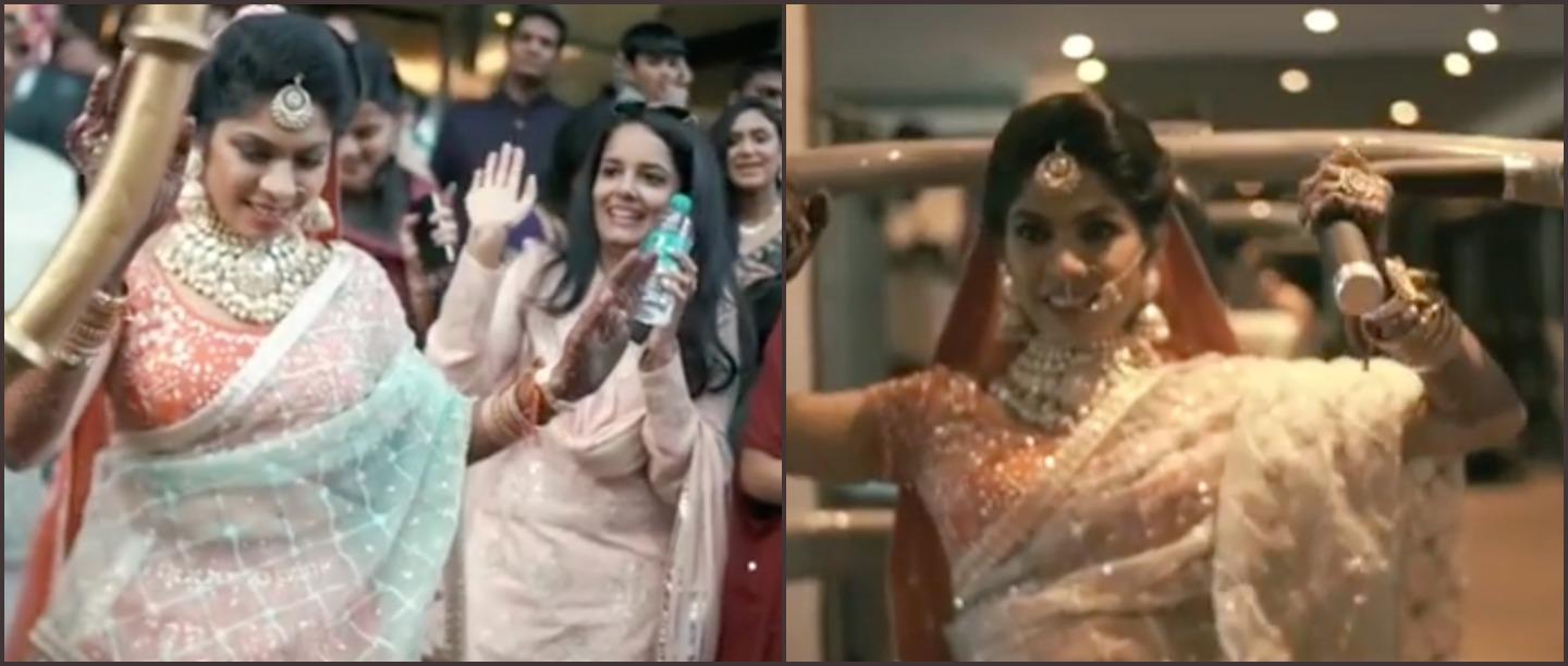 From Gymming In Her Wedding Lehenga To Having Her Own Baraat, Desi Bride Redefines Swag
