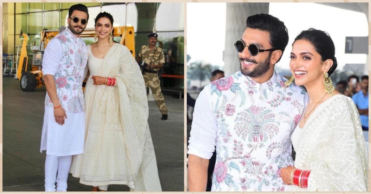 Deepika &amp; Ranveer Were All Smiles &amp; Hugs As They Left For Their Bangalore Reception!