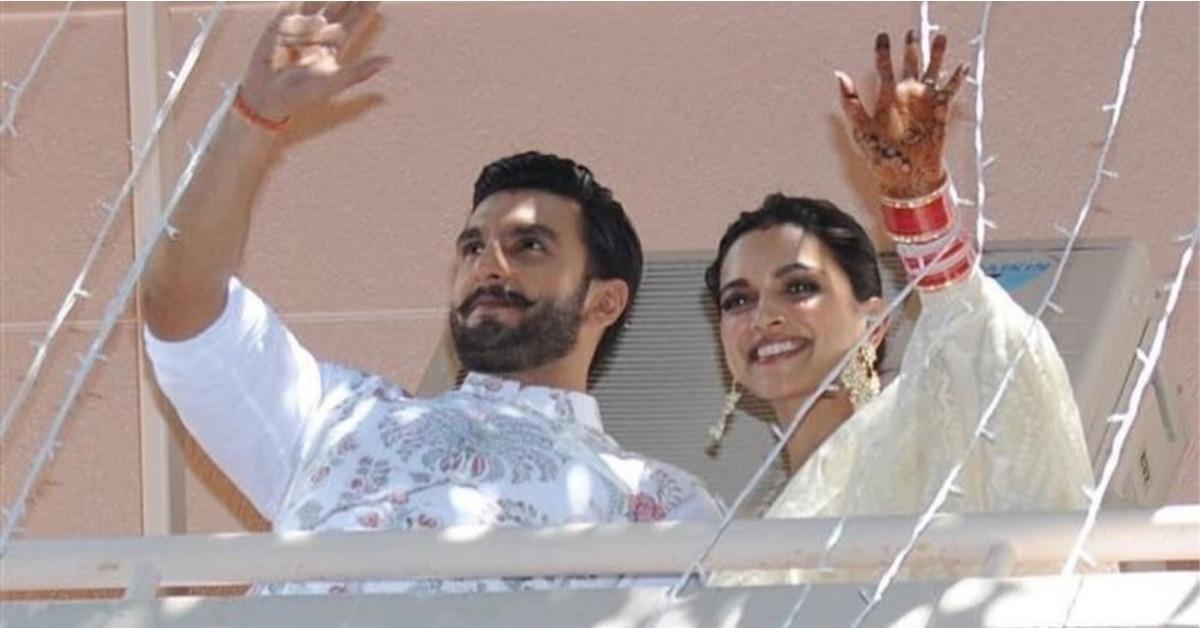 Deepika &amp; Ranveer Stepped Out To Greet Their Fans And They Just Went Crazy!