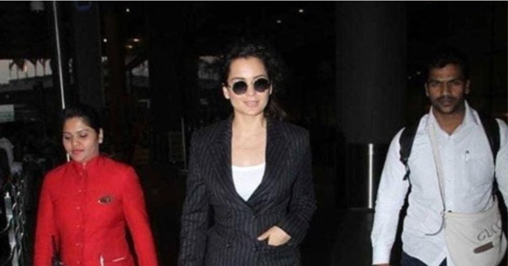 Kangana Ranaut&#8217;s Airport Look Proves That All-Black Errything Is Anything But Boring