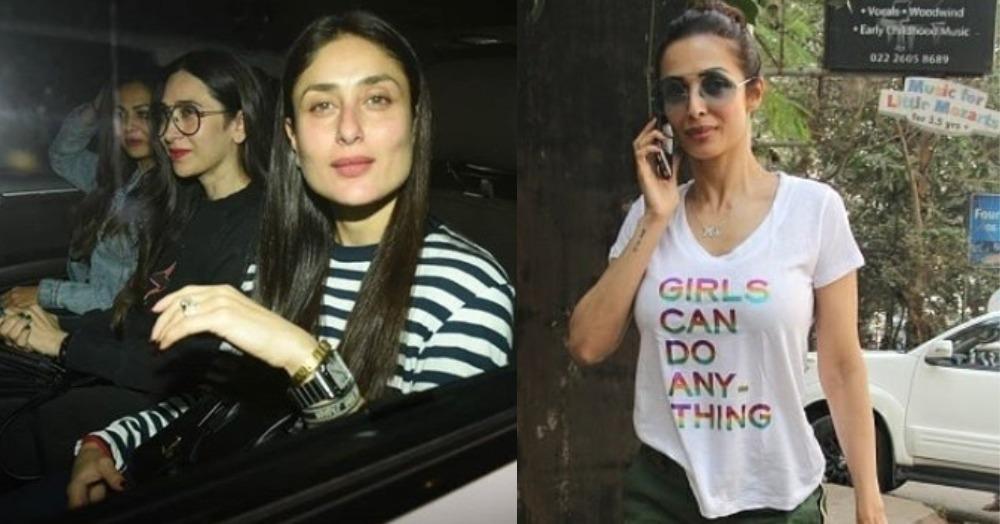 Kareena Kapoor Khan and Malaika Arora Can&#8217;t Stop It With The Tee(s) And We Know Why!