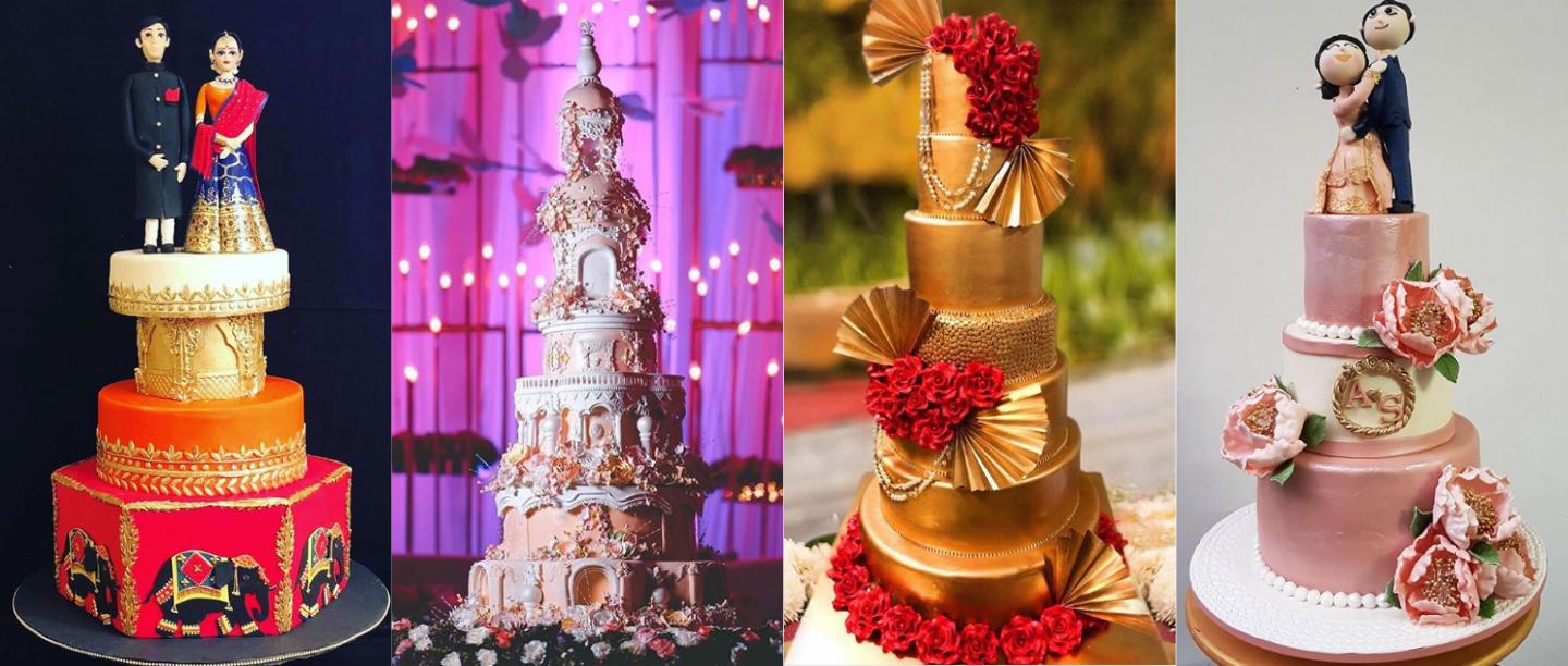 These Fabulous Bakeries In &amp; Around Delhi Will Make Your *Dream* Wedding Cake Come Alive