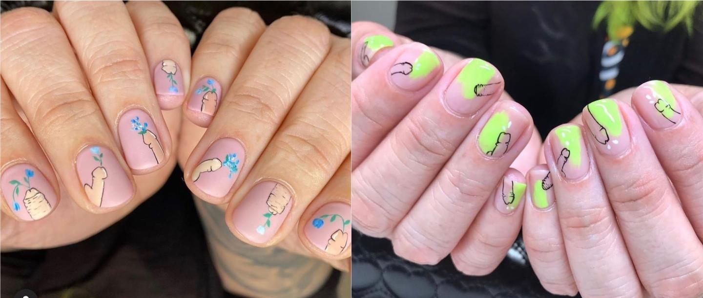 Move Over Vagina-Scented Candles, Penis Nail Art Is Grabbing Eyeballs On The Internet