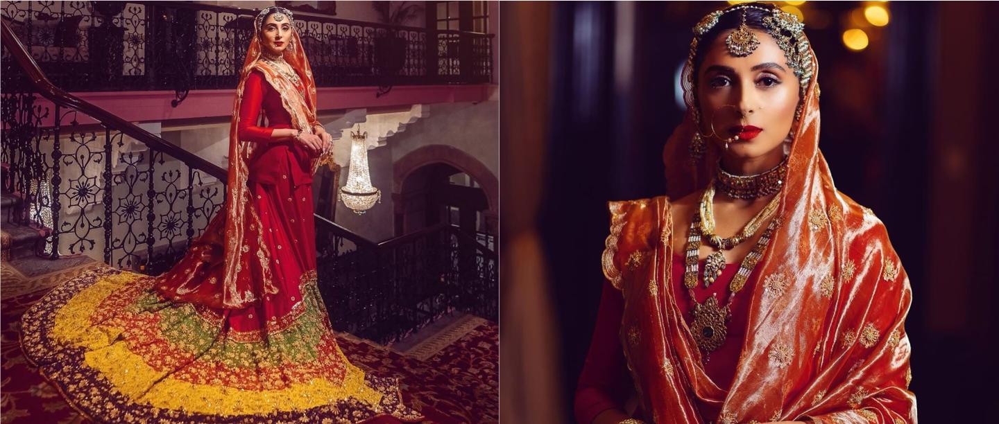 Pernia Qureshi Wore Her Mom&#8217;s Wedding Gharara That Was Hand-Stitched By Her Nani