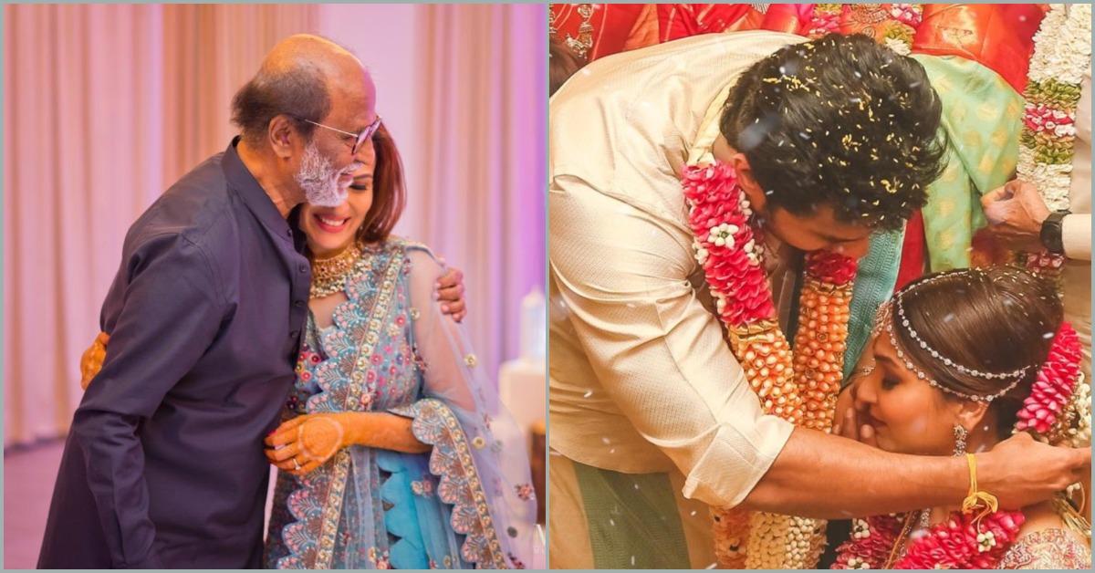 Rajnikanth&#8217;s Daughter Soundarya Married Actor Vishagan And Here Are All The Beautiful Pictures