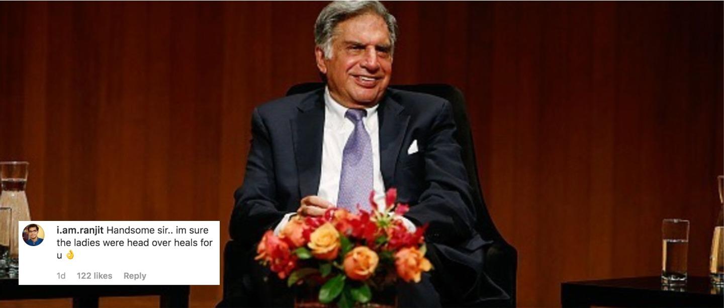 #FlashbackFriday: Ratan Tata Shares A Throwback Picture &amp; We Wish We Were Born In The 70s