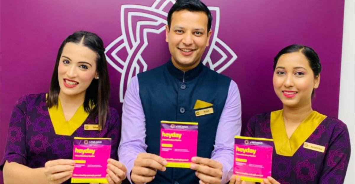 #PadsOnBoard: Vistara Is The First Indian Airline To Provide Sanitary Napkins On Flights