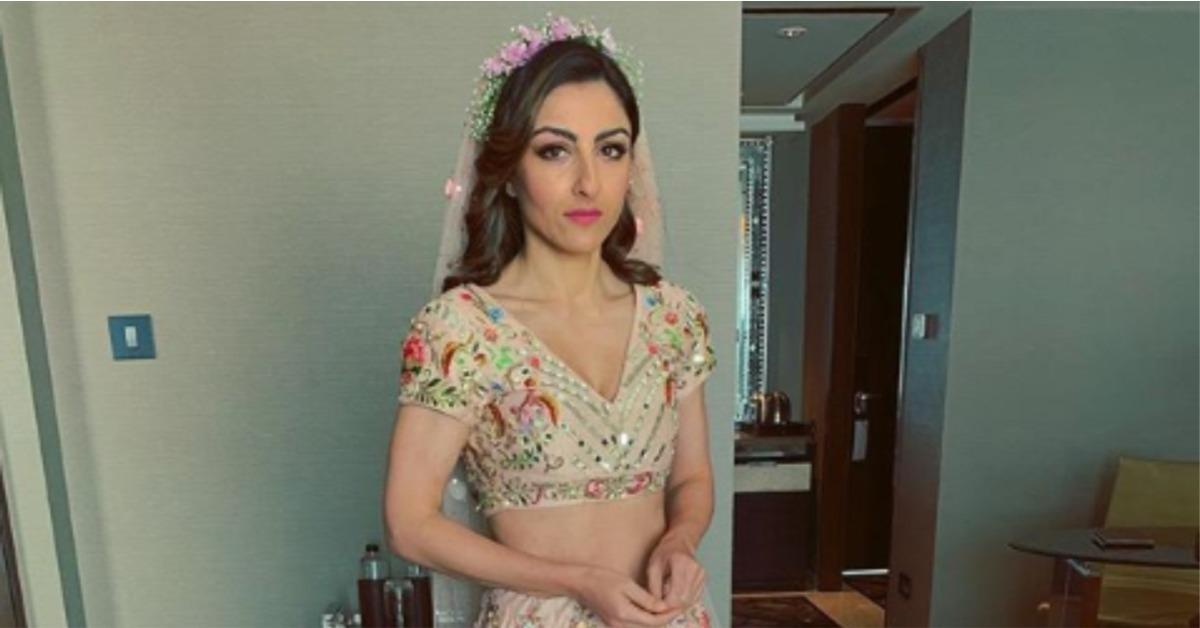 Soha Ali Khan&#8217;s Blushing Bridal Look Is *Perf* For Those Who Want To Keep It Subtle Yet Royal!