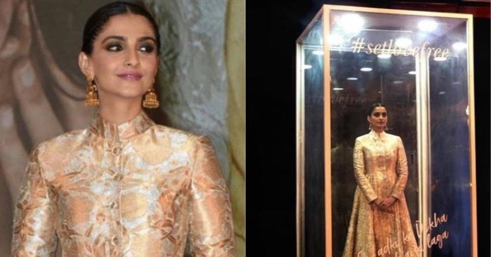 Sonam Kapoor Might Be Locked Up In A Box, But Her Sartorial Style Is Breaking The Glass Ceiling