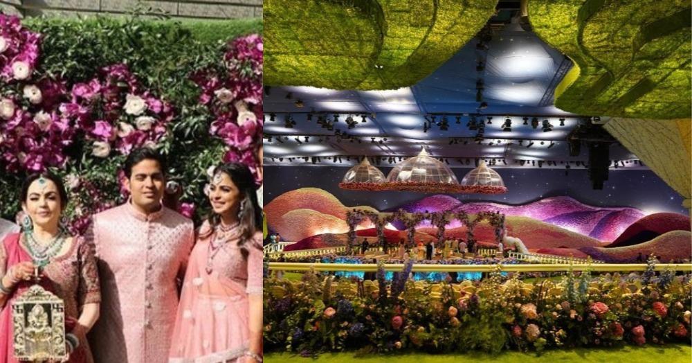 All The Inside Pictures From Akash Ambani And Shloka Mehta&#8217;s Stunning Wedding Venue