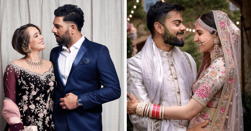 Six Pe Six: 7 Bollywood Actresses Who Married Cricketers &amp; Inspired Us With Their Love Stories!