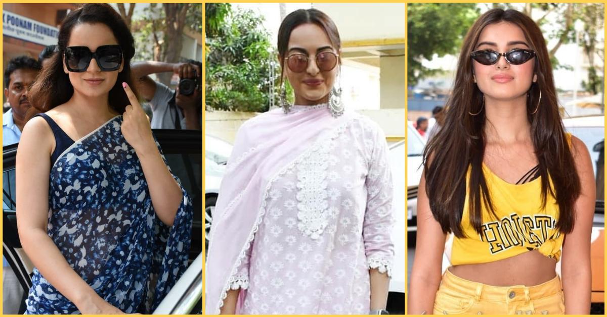 Kiya Kya? Bollywood&#8217;s Fashion Choices On Poll Day Deserve Your Precious Vote