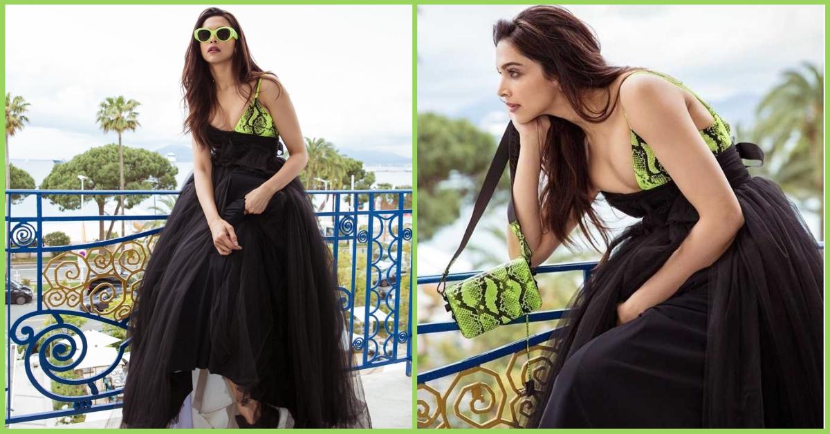 Deepika Padukone Flaunts A Naughty Neon Colour At Cannes &amp; It Looks Perfect For Dusky Women