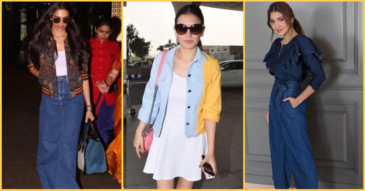 5 Denim(ite) October Outfits For The In-Between Weather, Courtesy Bollywood