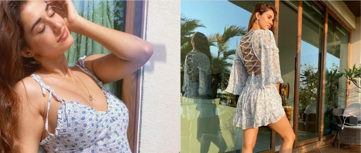 On Fire! Disha Patani&#8217;s Printed Floral Dress Is Raising The Temperature This Summer