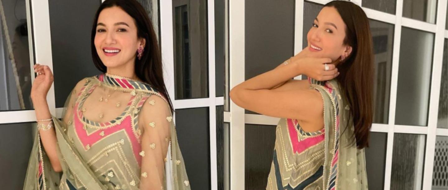 Gauahar Khan&#8217;s Vibrant Indian Wear Is More Than Ideal For Guests This Intimate Shaadi SZN