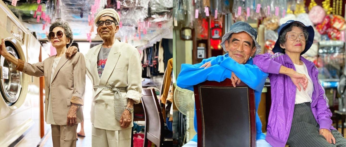 Meet The Instagram-Famous Grandparents Who Turned Forgotten Laundry Into A Style Statement