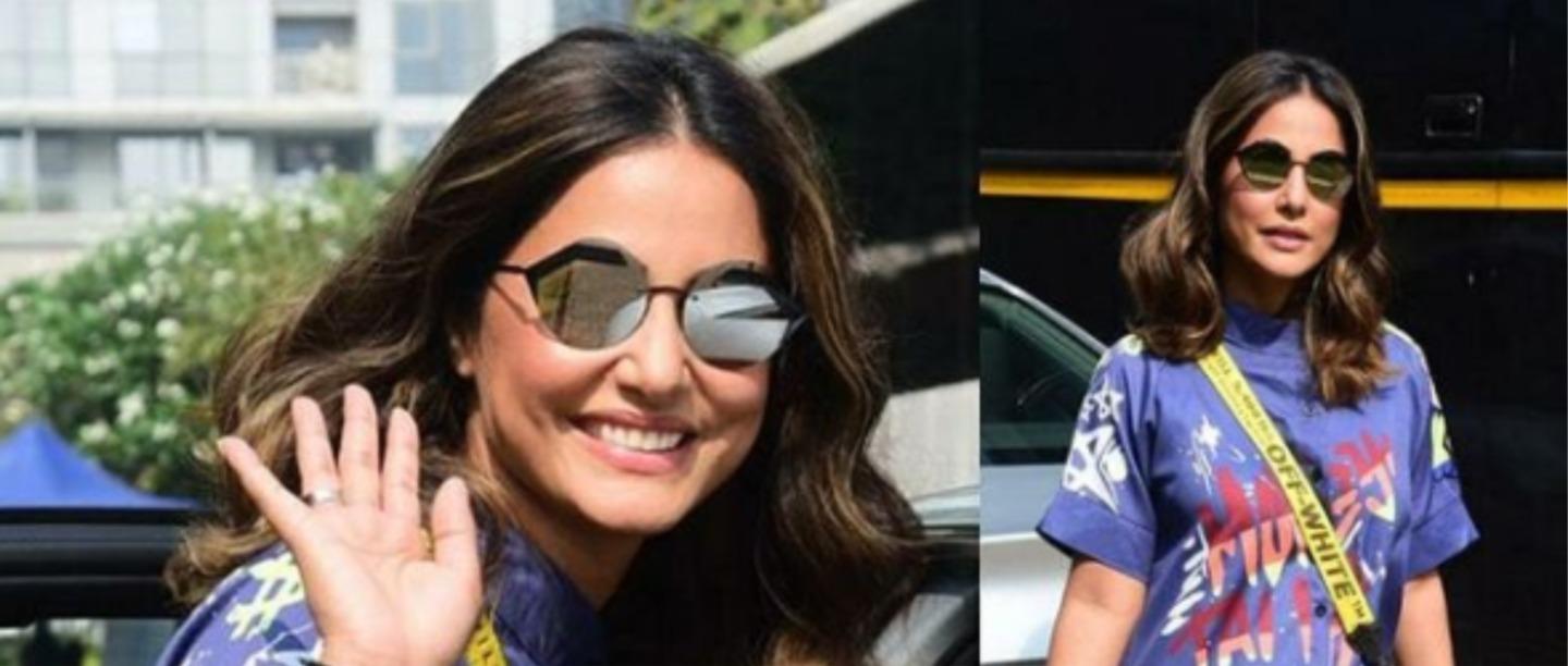 Oh No! Hina Khan Crash Landed Her Recent Look And We Got Whole Lotta Feelings