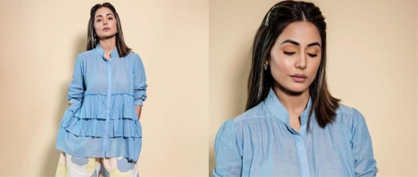 Ditch Your Pyjamas &#8216;Coz Hina Khan&#8217;s Latest Look Doubles Up As A Fab WFH Outfit In Under 2K