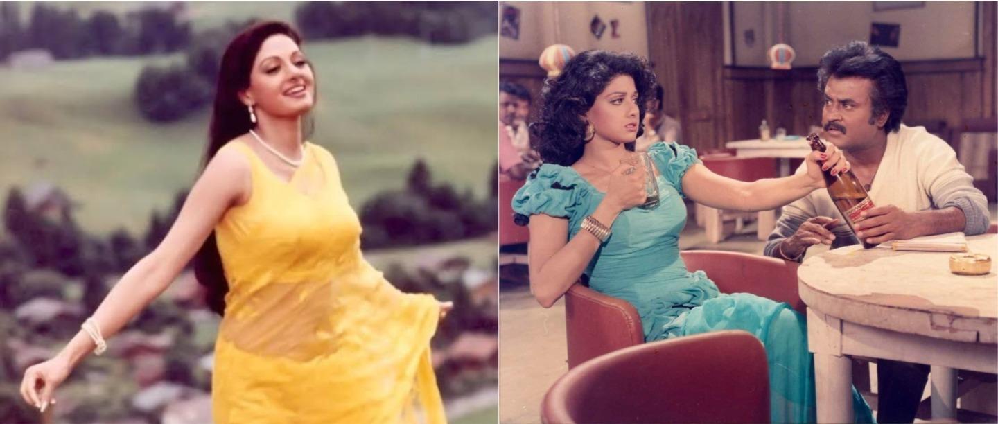 From Chic Sarees To &#8217;90s Fashion, These Iconic Sridevi Outfits Will Forever Have Our Heart